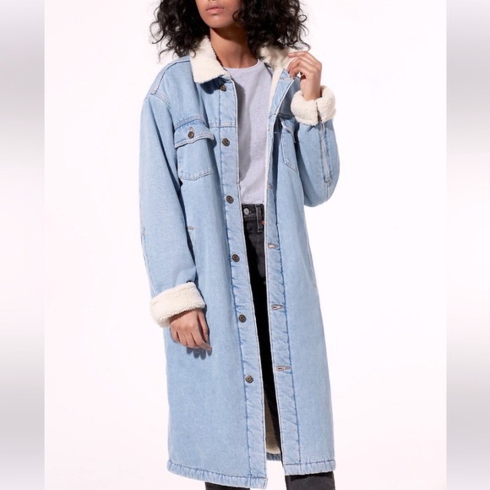 TNA SHEARLING LINED MURAD JACKET